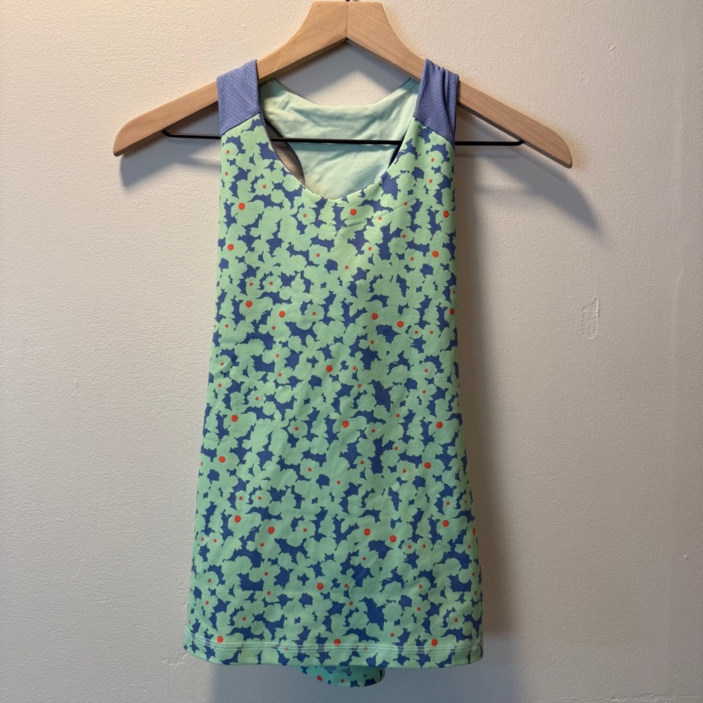 Lululemon Ivivva Athletica Racerback Tank Top Size Girls 14